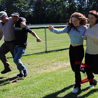 RSI Picnic 2022 three legged race